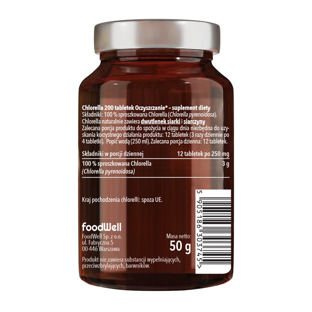 chlorella - best supplements for removing toxins