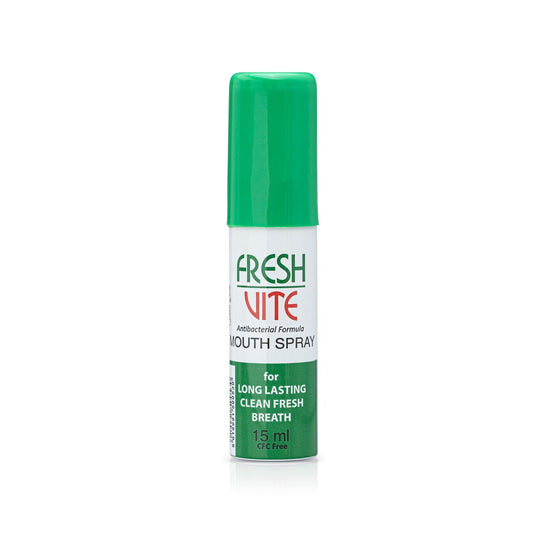 FreshVite Mouth Spray for longer lasting clean breath 15ml MOUTH AND BREATH