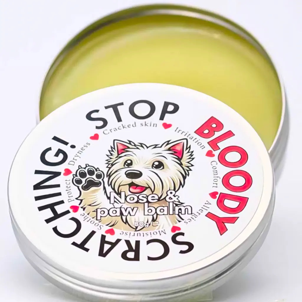 Paw &amp; Nose Balm for Dogs.

100% Natural Anti-Inflammatory Moisturiser beeswax for Paws&nbsp;