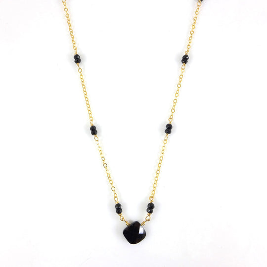 Black Spinel Necklace