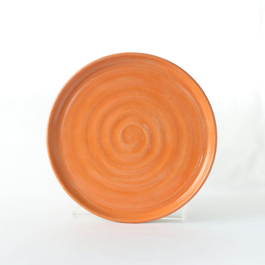 Mandarin Orange Classic Cake Plate