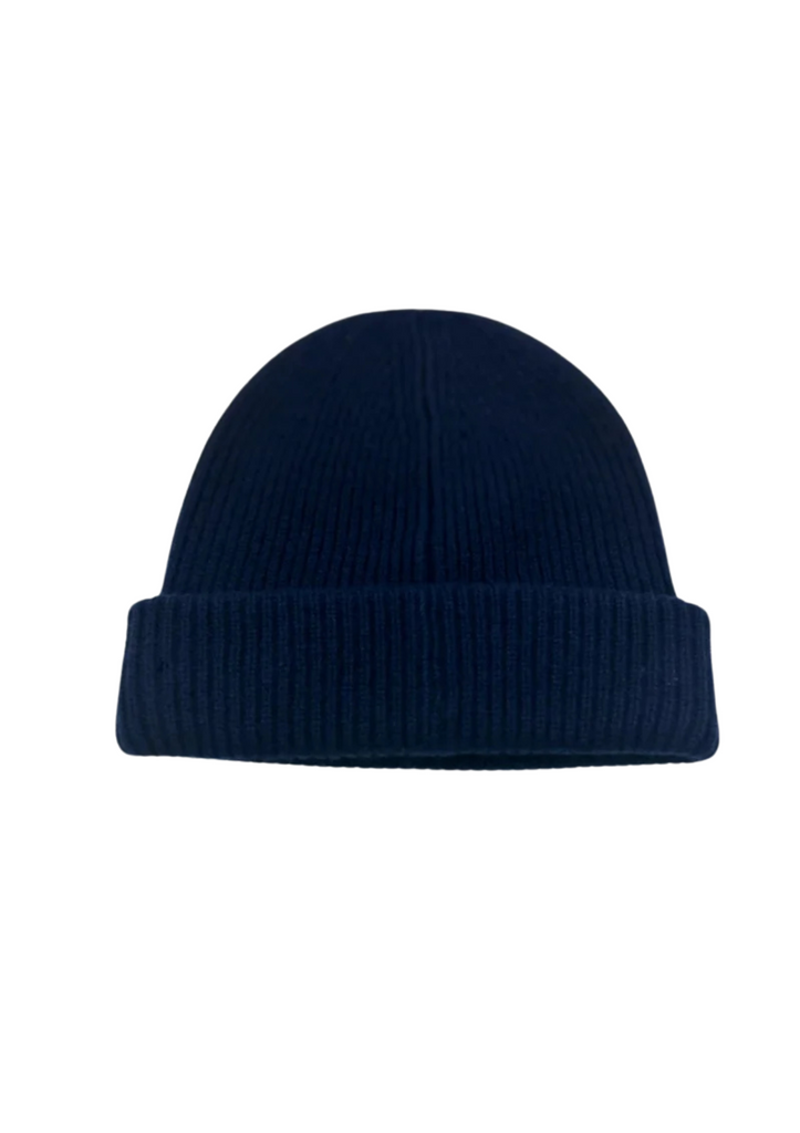 cashmere hat navy soft cashmere accessories