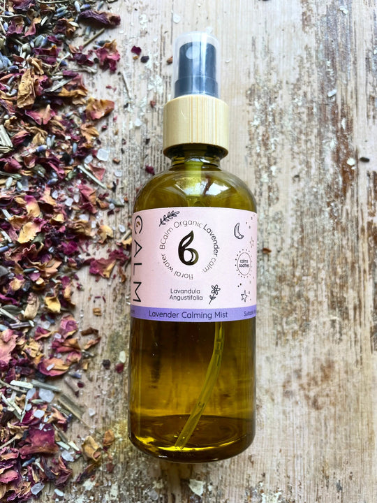 Organic Lavender Water Mist – Calming Facial & Pillow Spray