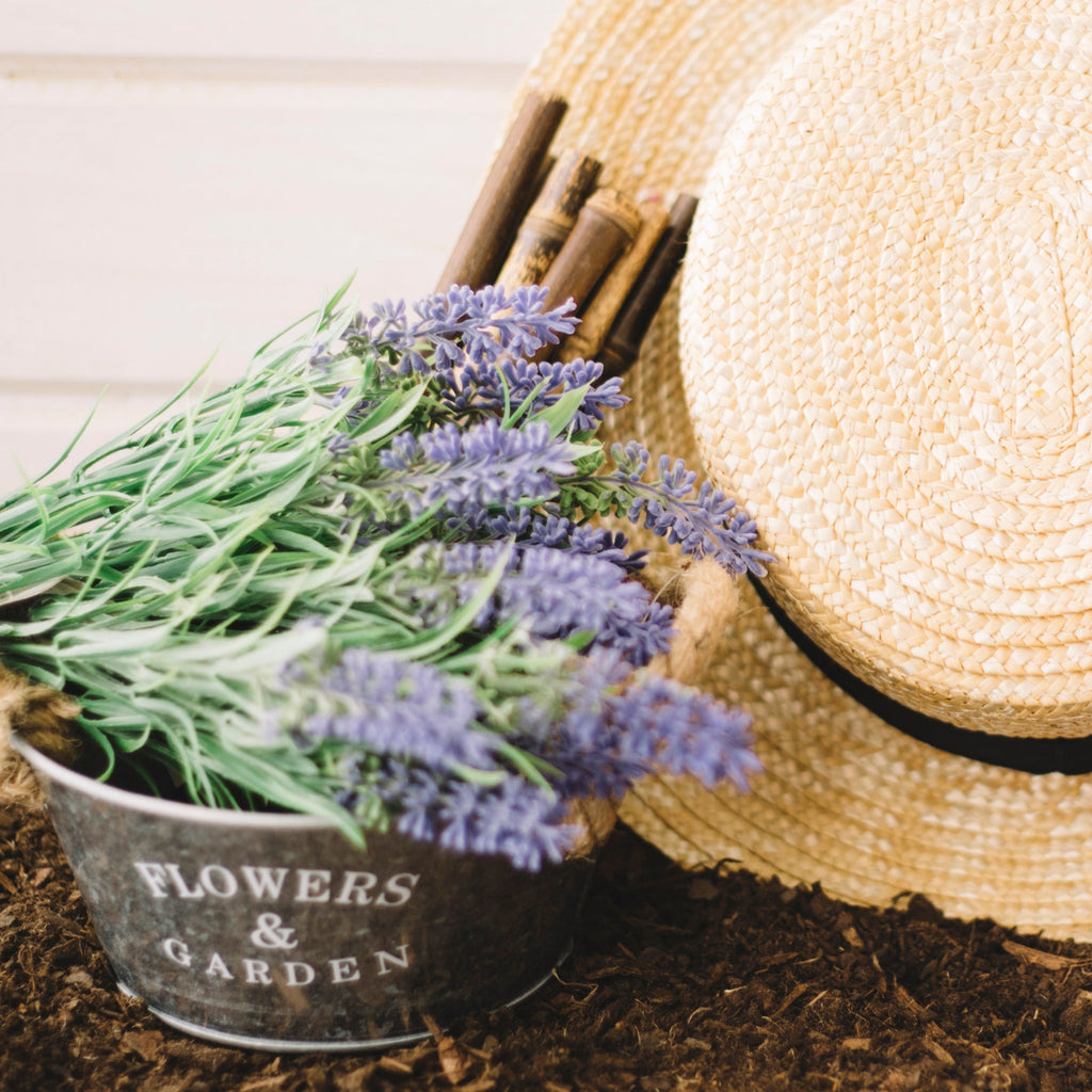 Organic Certified Solid Soap - Lavender & Rosemary with Lavender flowers 90g - Earthsenseorganics
