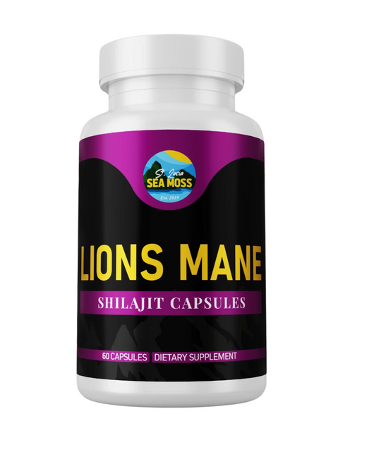 Lions Mane and Shilajit Capsules