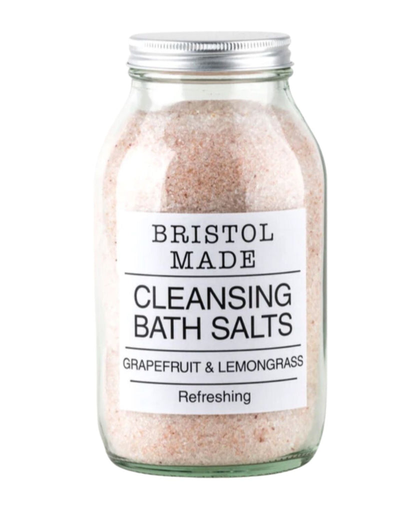 luxury bath salt _ bristol made _ grapefruit bath soak