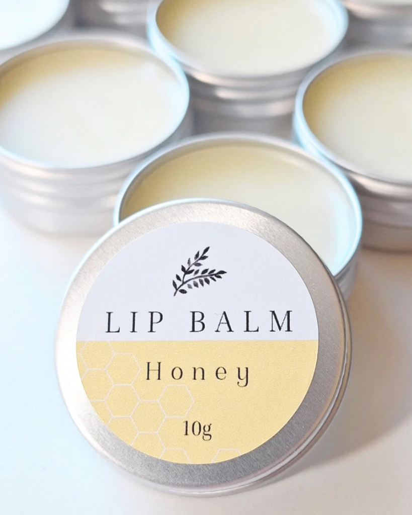 luxury lip balm with honey