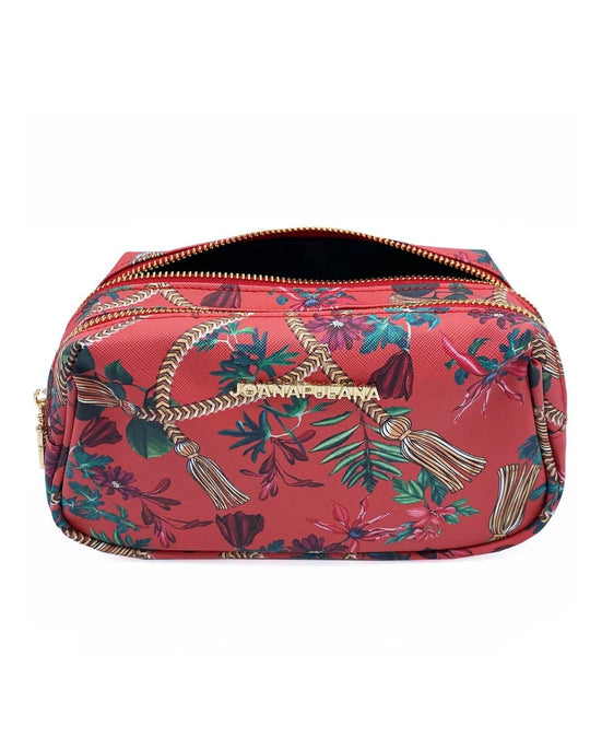 Luxury vegan Leather Wash Bag