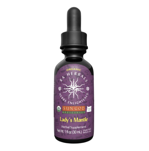 Menopause supplements Herbal supplement bottle with purple label on a white background