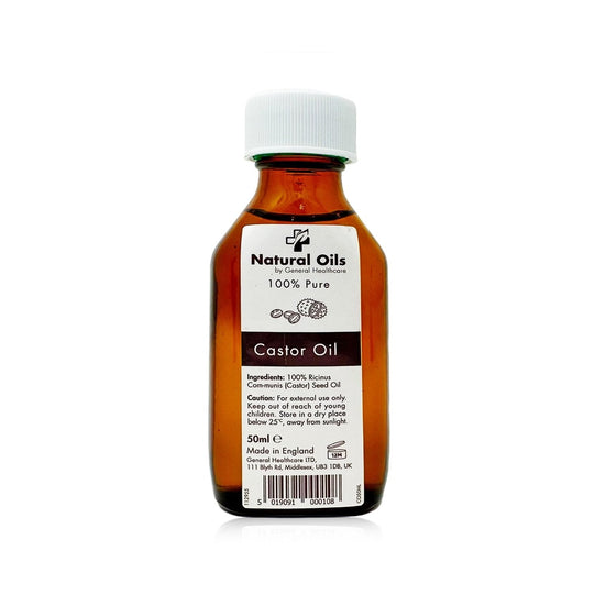 Natural Oils Castor Oil 100% Pure - 100ml