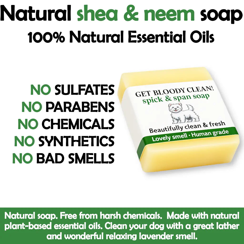 natural soap bar shampoo for dogs with neem oil - shampoo for dogs against fleas 