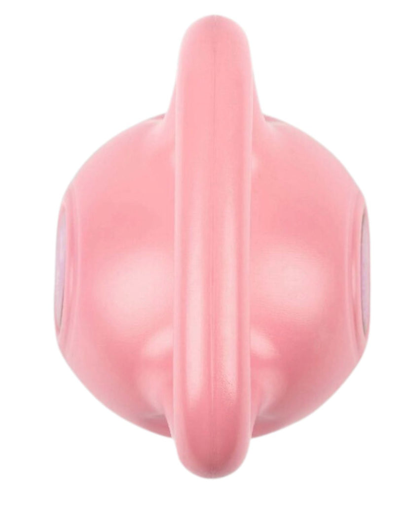 pink kettlebell