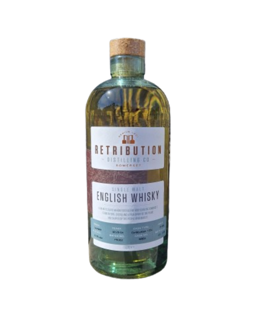 Retribution Distilling Co Single Malt English Whisky PR004 Pedro Ximenez Cask