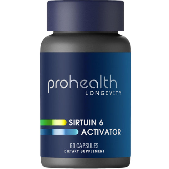 ProHealth Sirtuin 6 Activator - 60 Capsules | Longevity & DNA Support