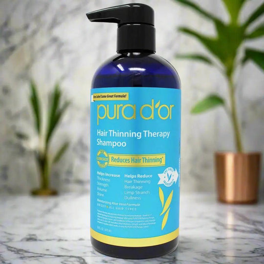 PURA D'OR Original Gold Label Anti-Thinning Biotin Shampoo 473ml