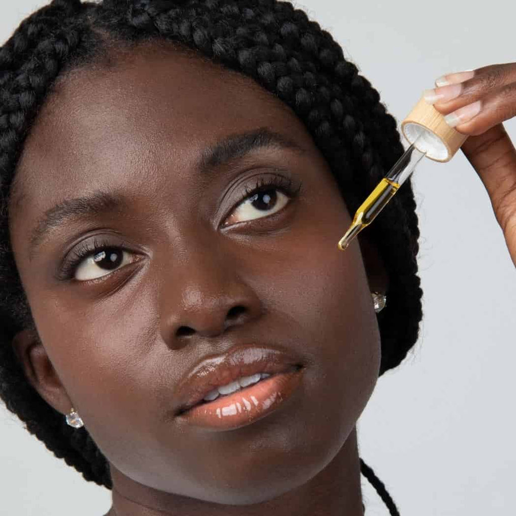 radiance face oil with jojoba