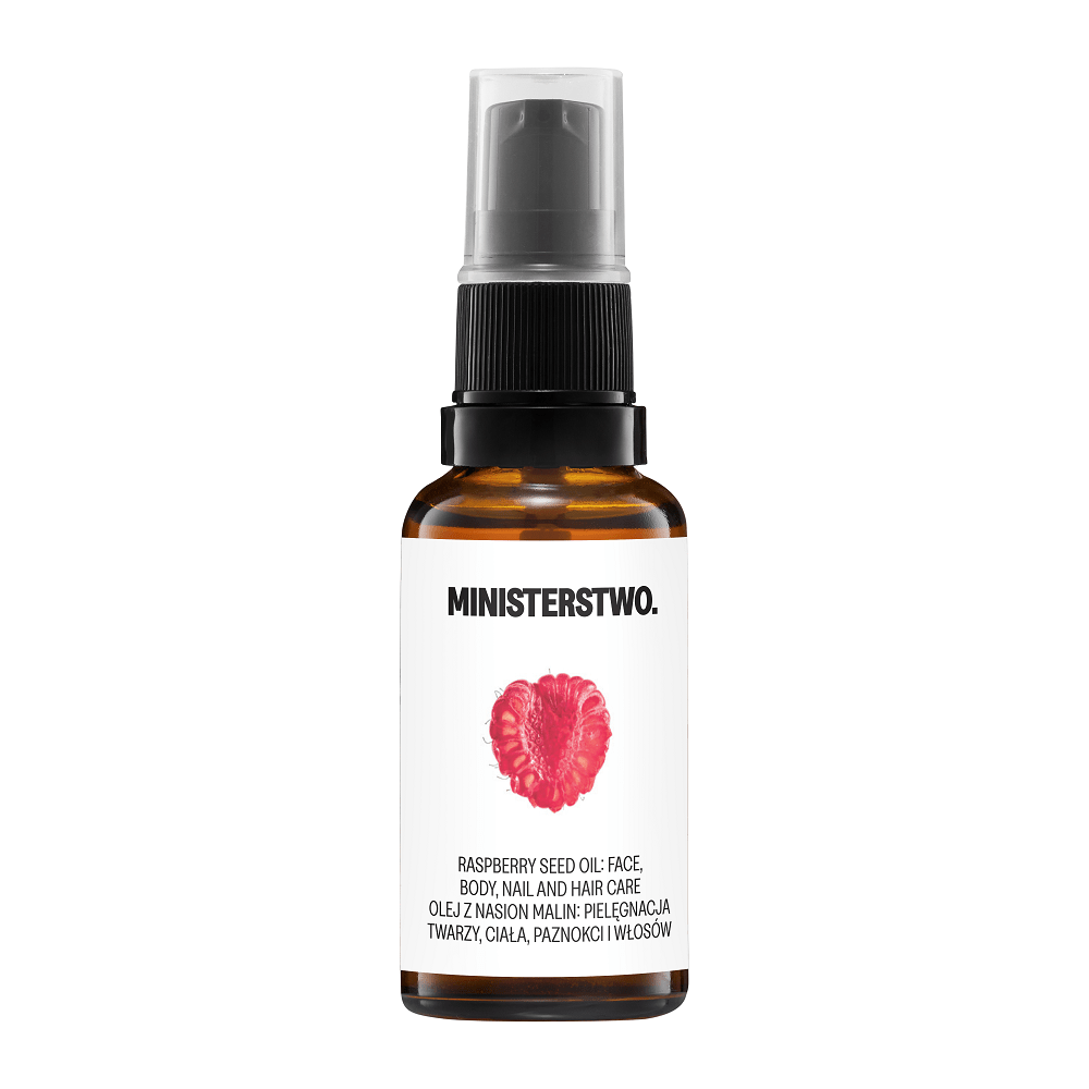RASPBERRY Seed Oil - face, body, nail & hair care 30ml – The Positive ...