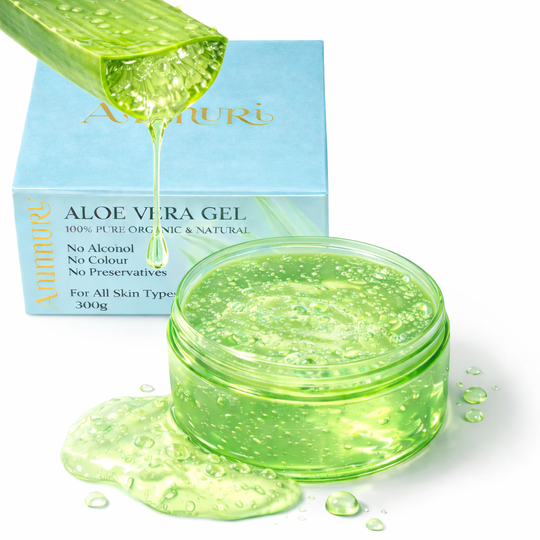 Ammuri Organic Aloe Vera Gel 300g Jar – Face, Body & Hair Hydration