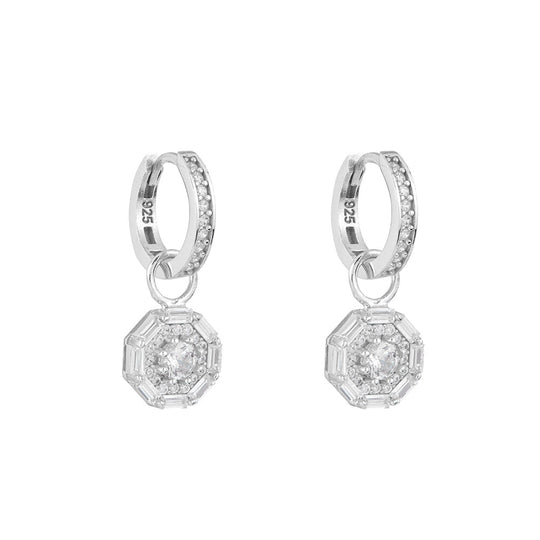 Something Silver Drop Earring