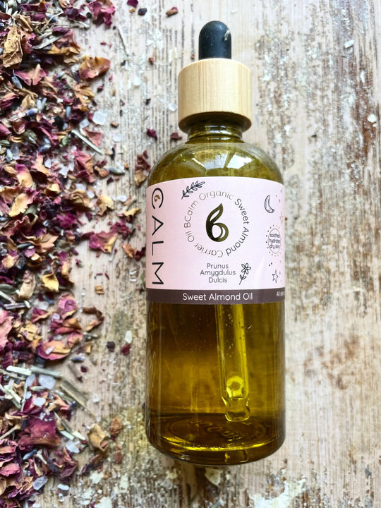 Organic Sweet Almond Carrier Oil – Softening Body & Massage Oil