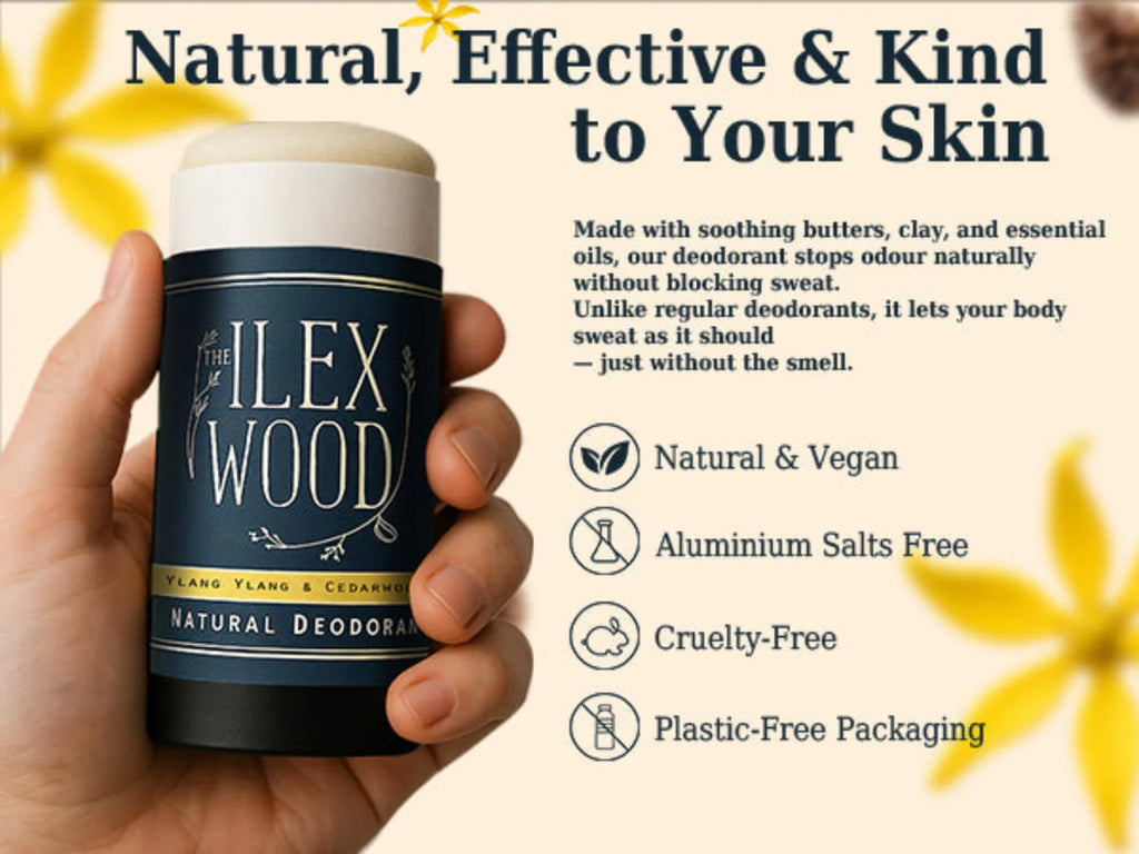 Ylang Ylang &amp; Cedarwood Natural Deodorant