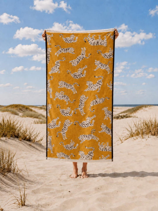 Tigers Organic Cotton Towels