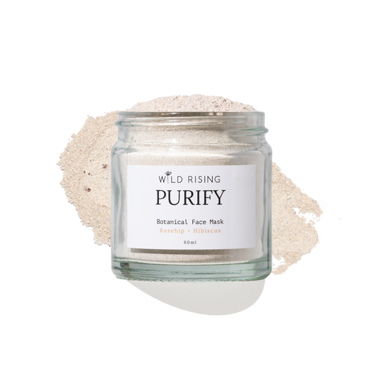 Purify - Hibiscus & Rose Hip Clay Face Mask