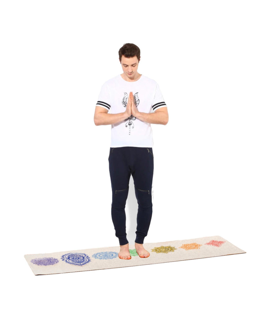Hemp Yoga Mat. - Chakra Yoga Mat - Luxury Yoga Mats Shakti Warrior Yoga mat Shakti Mat- Vegan Yoga mat