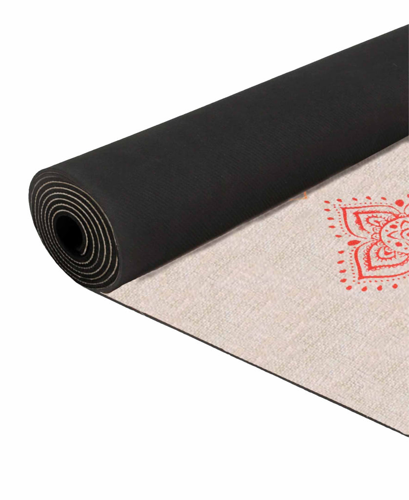 Hemp Yoga Mat. -  vegan Yoga mat - Shakra Hem Yoga mat