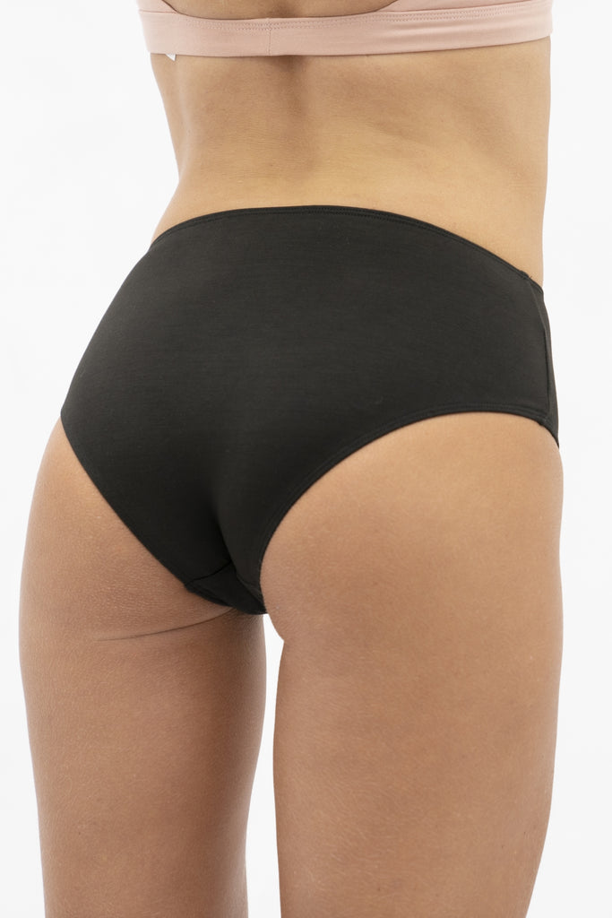 1 people black tencel briefs made in Scandinavia Underwear 