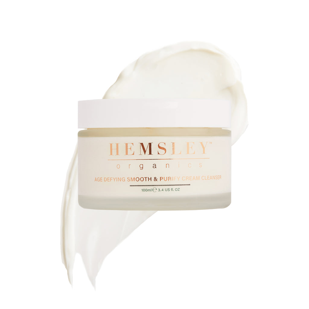 hemsley organics smooth facial cleanser cream 
