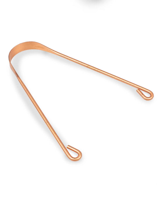 Copper Tongue Scraper Cleaner