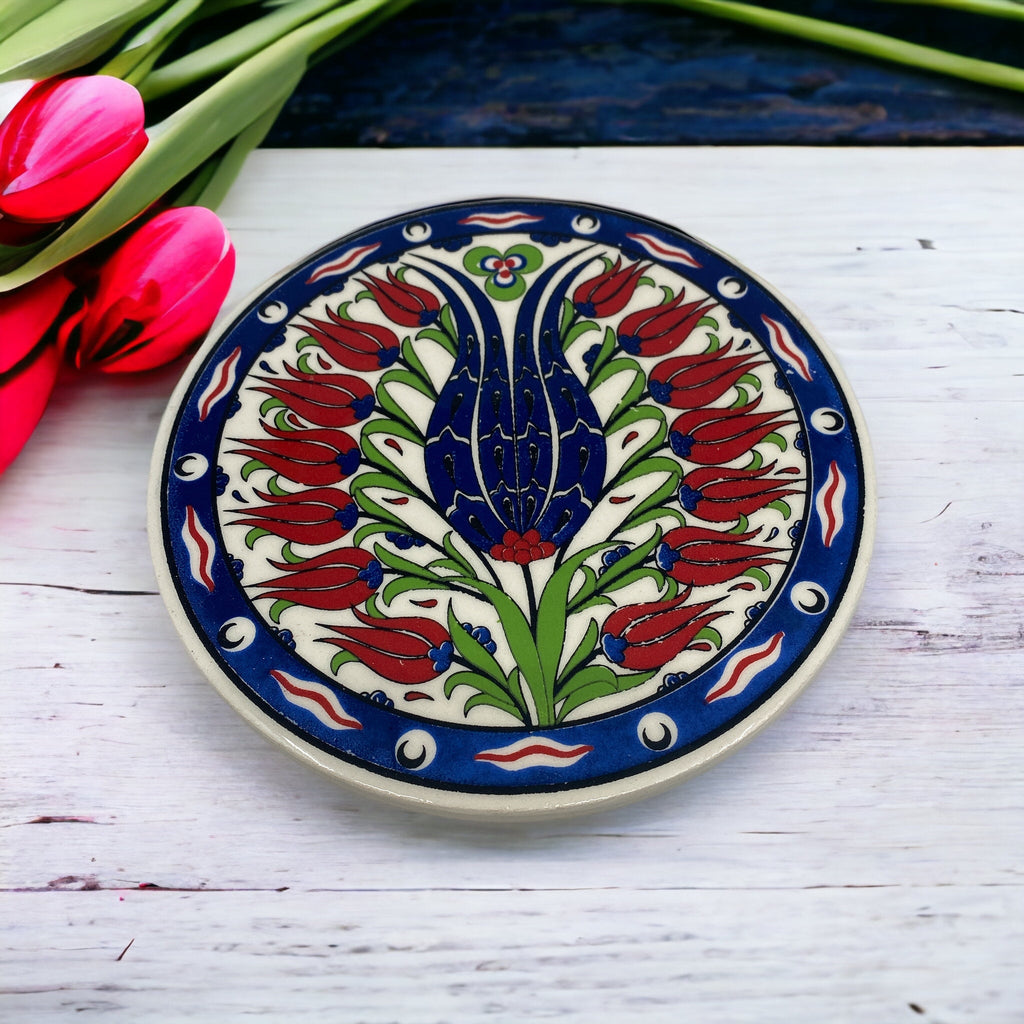 red tulip ceramics handmade