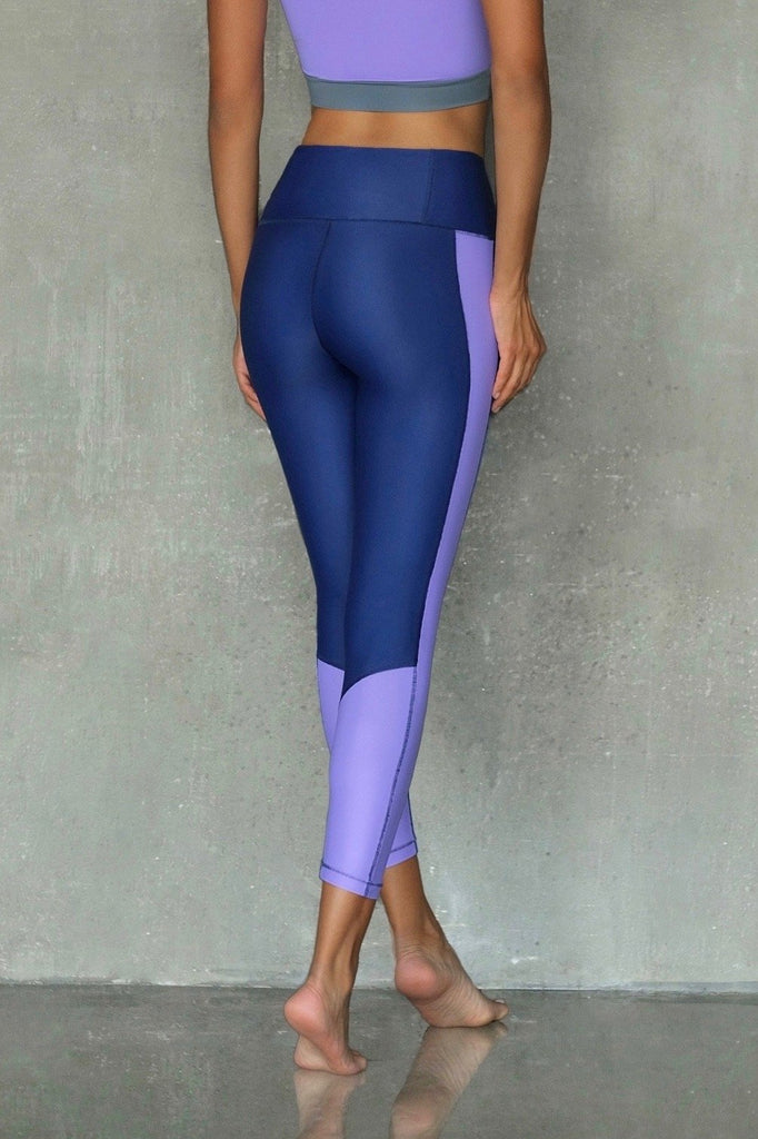 Purple leggings - Sustainable Activewear from The Positive Company Luxury Marketplace