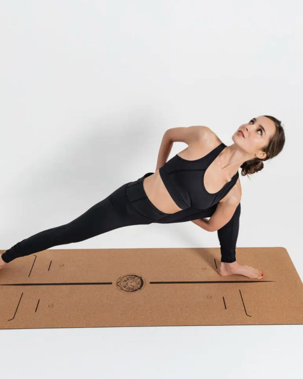 Alignment Cork Yoga Mat BEST ECO YOGA MATS UK The Positive Company