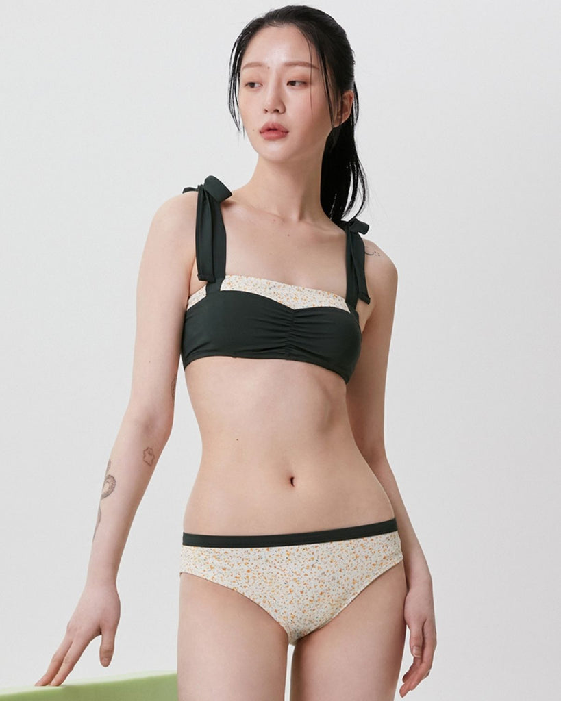 First Point Shoe Bikini Set. Luxury sustainable swimwear. Shop Unique ethical swimwear for summer 2022 made in South Korea Fashion