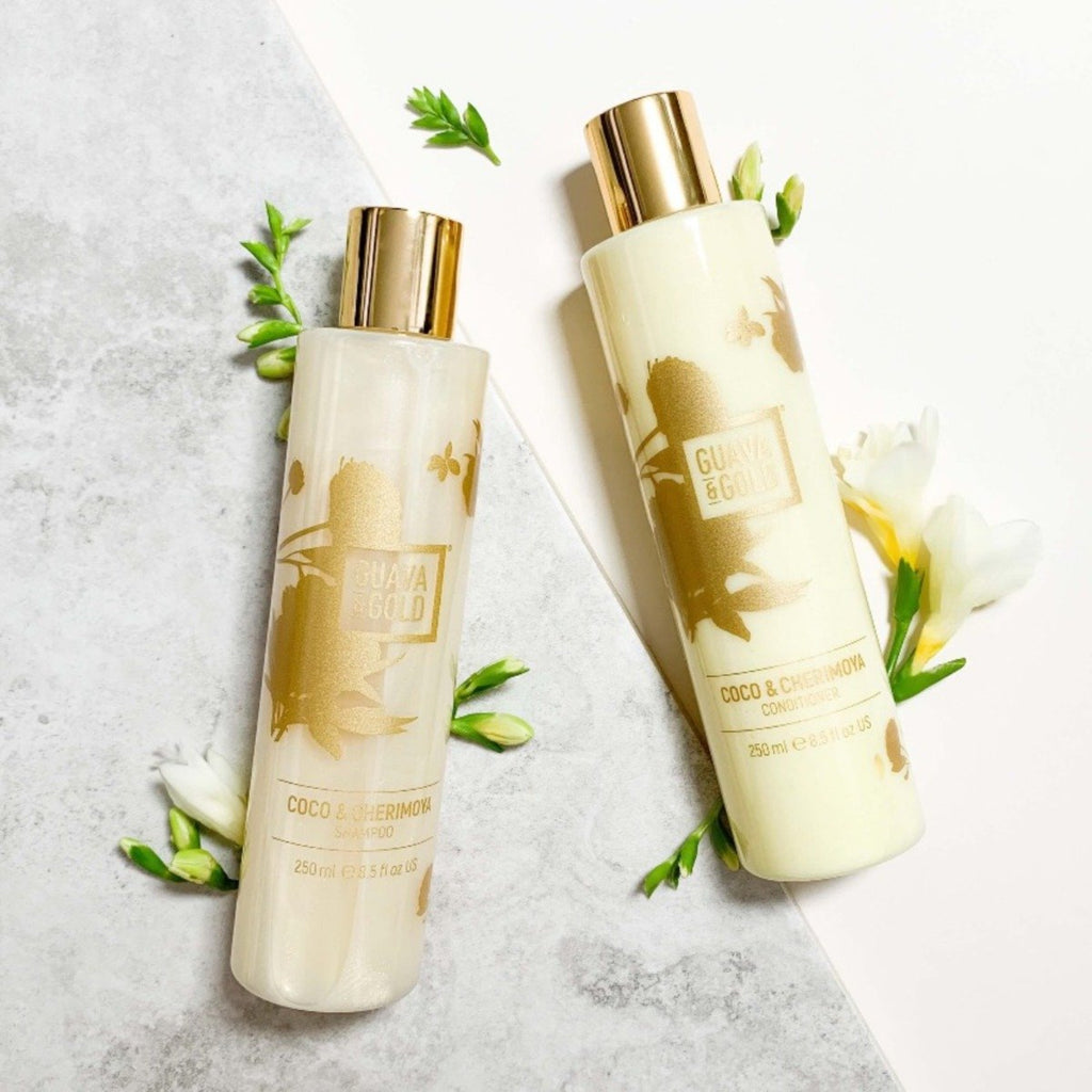 Organic Shampoo Uk brand Guava & Gold Luxury Haircare 