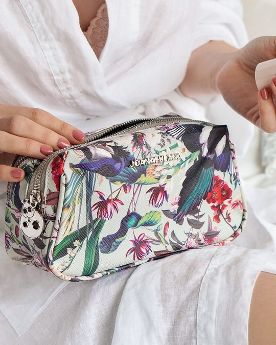 Vegan Leather Wash Bag