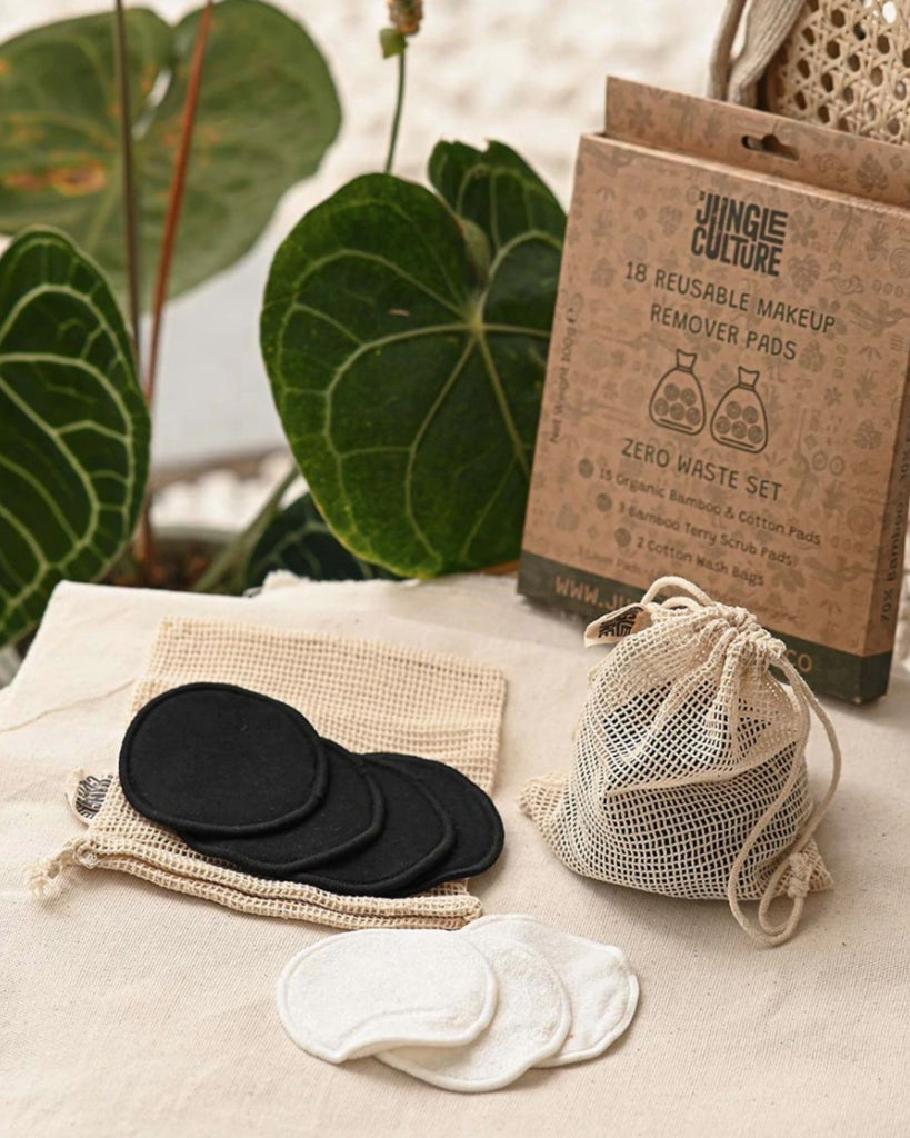 reusable bamboo makeup washing pads