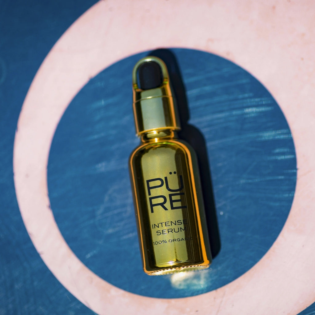 Sustainable skincare brands - pure collection gold facial serum