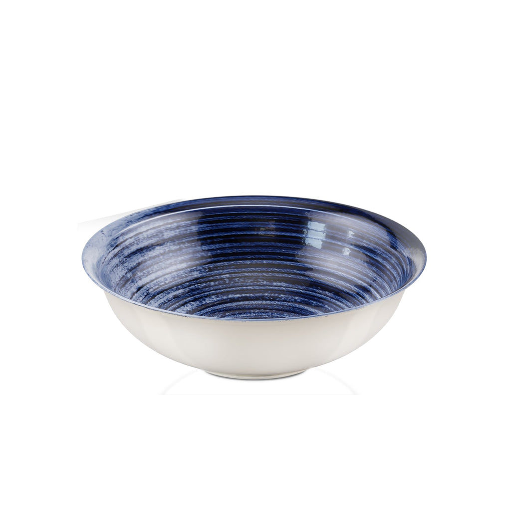 navy ceramic bowl - handamde homewares - luxury ceramics 