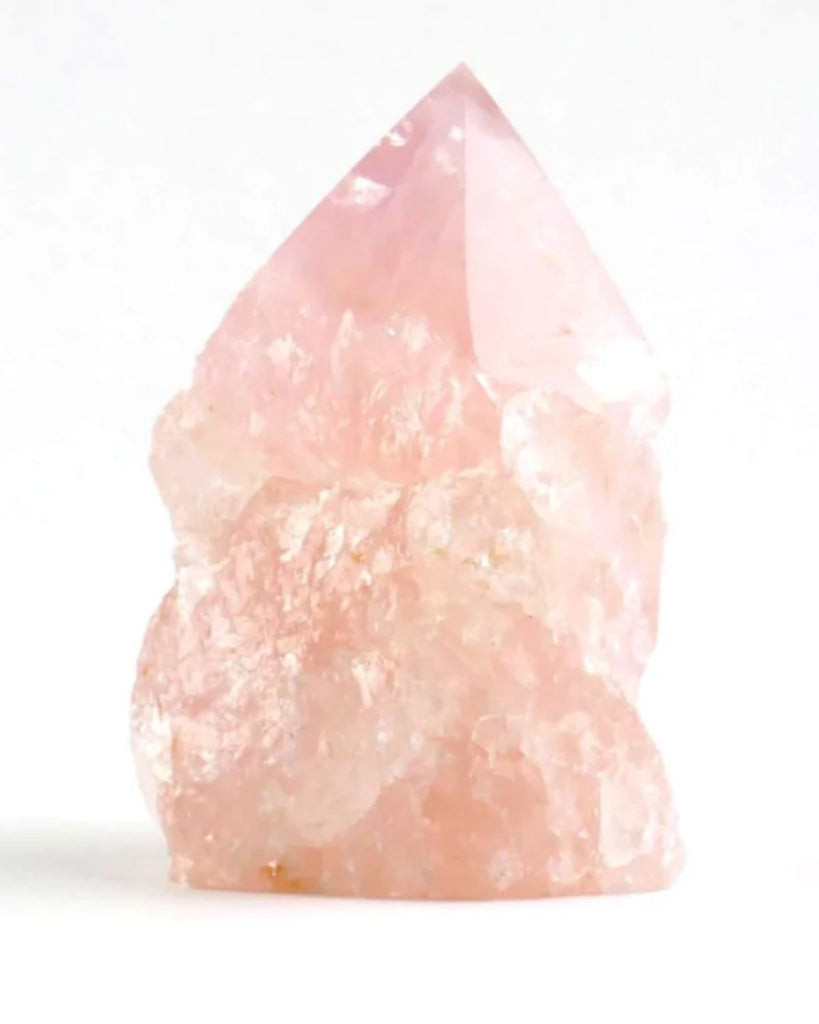 rose quartz healing crystal for meditation