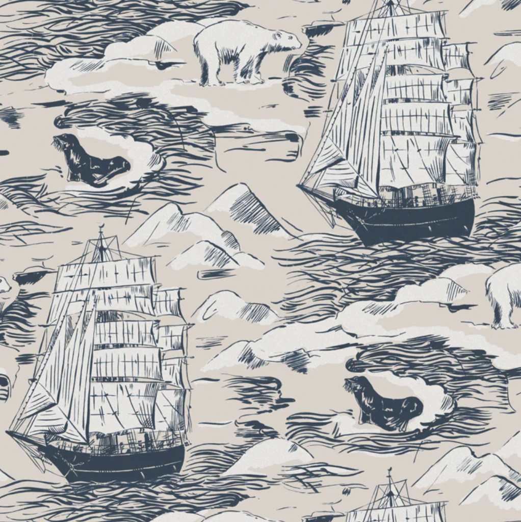 wallpaper with boats