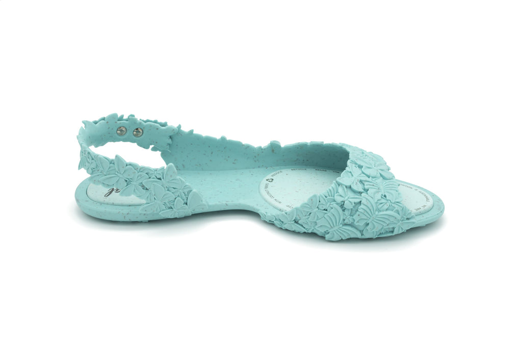 sustainable shoes uk - butterfly shoes with textured sole - eco friendly footwear uk