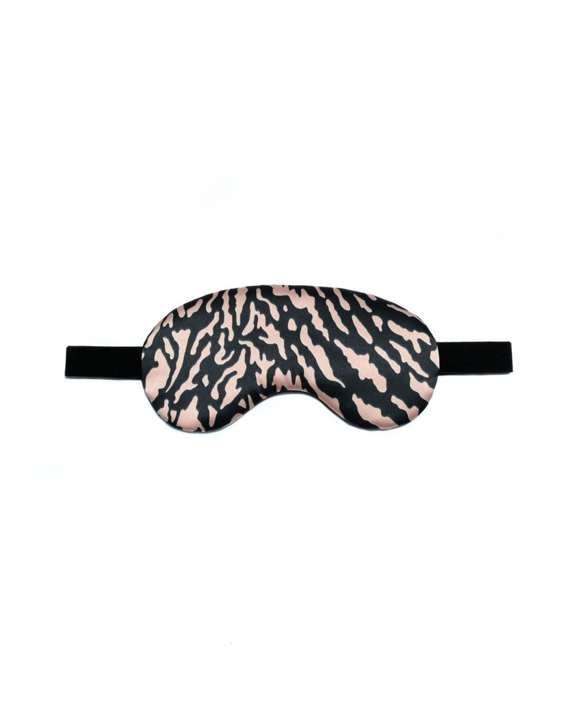 Unique Luxury gifts for her. - printed Silk Sleep Mask.