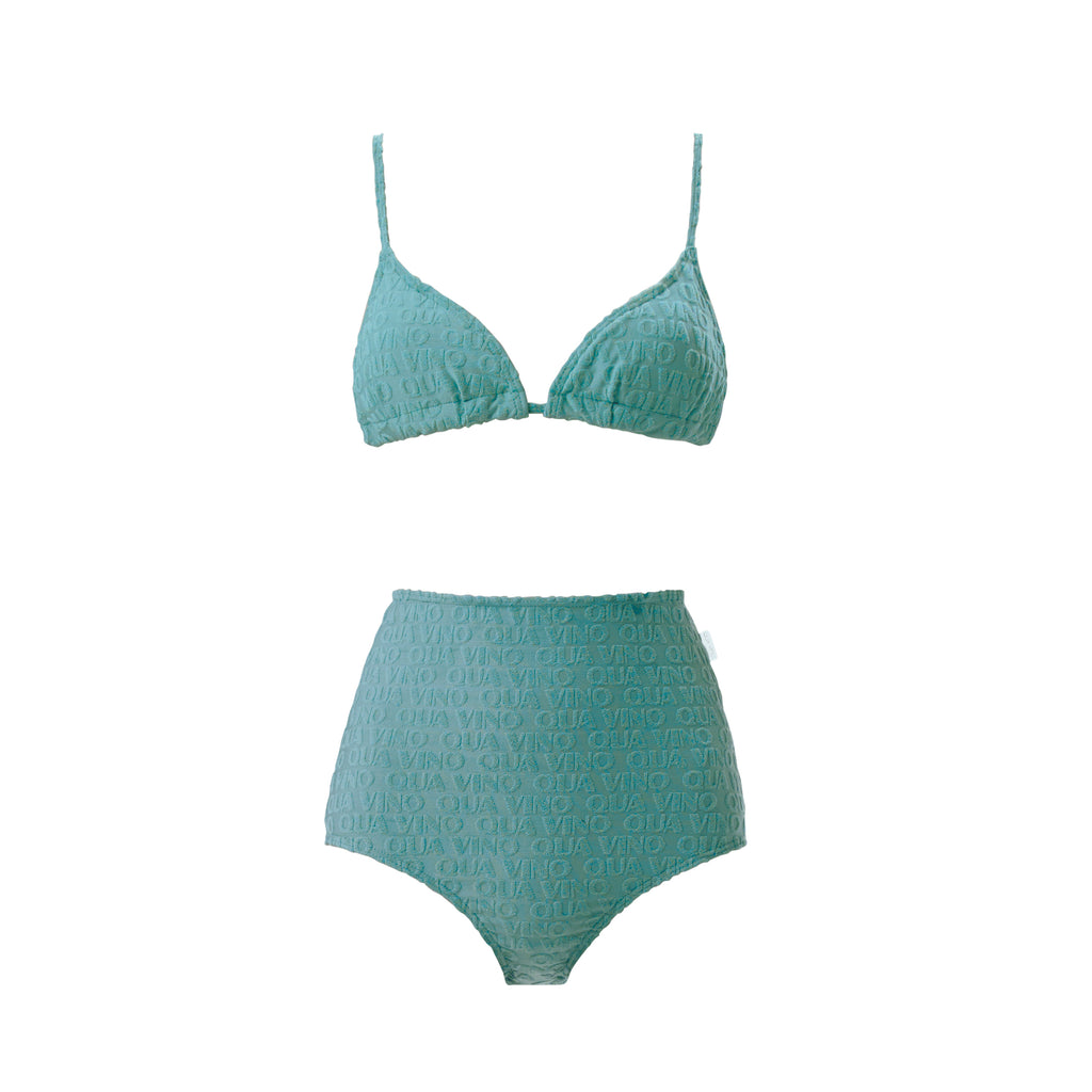 high waist Jade Bikini - luxury swimwear UK