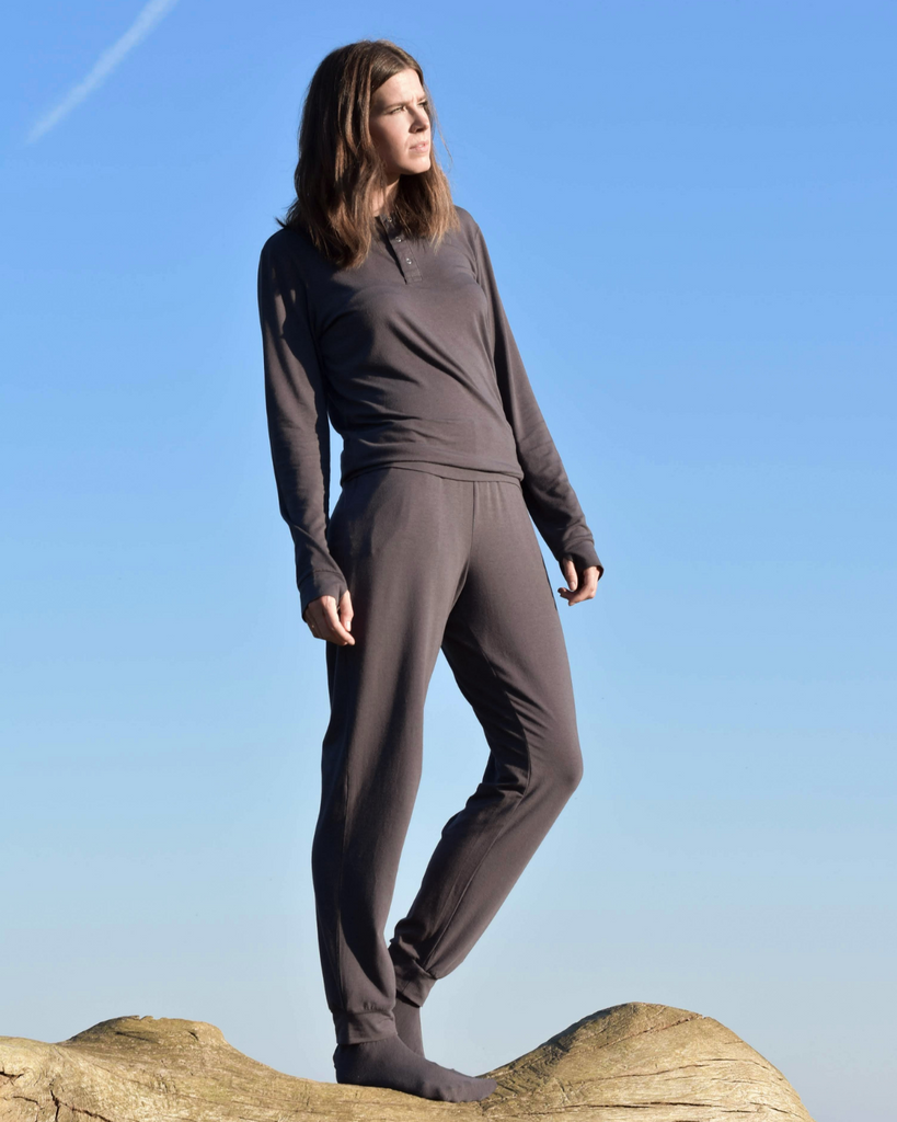 Anti Insect Sleepwear Pyjama set - sustainable luxury loungewear from UK We Drifters Designer brand for The Positive Company 