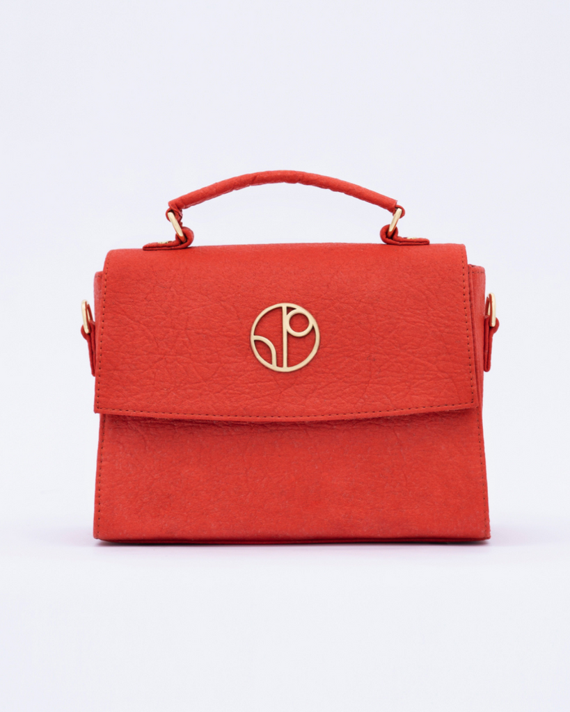 Red Bag Vegan Handbags – The Positive Company - Main Image