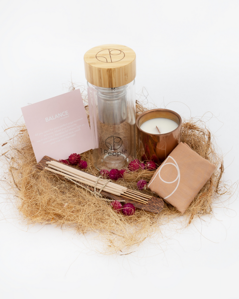 Yoga top gift basket