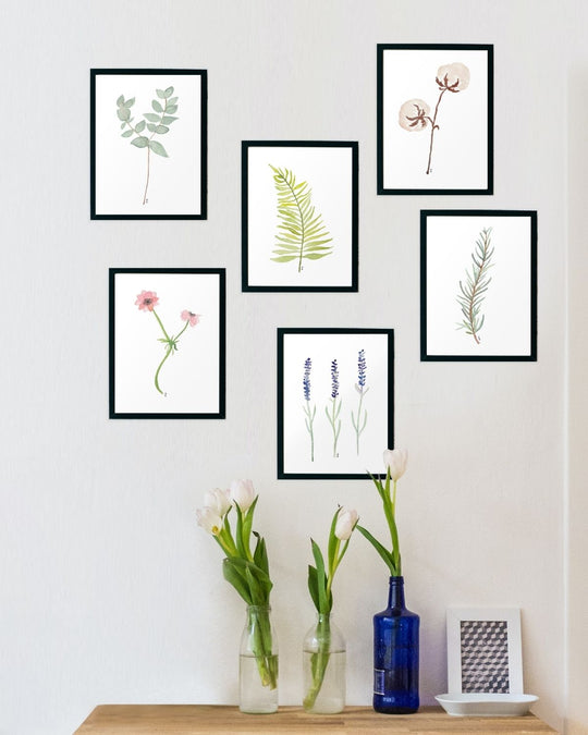 Wall Art Handmade Prints Set